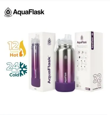 AQUAFLASK (22oz/32oz/40oz) Terra Limited Edition Vacuum Insulated Stainless Steel