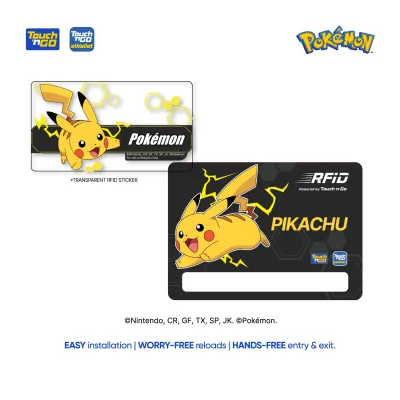 Touch n Go Pokemon Series - Pikachu RFID