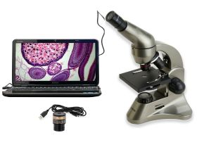 Kính hiển vi sinh học soi tinh trùng tế bào Carson MS-040 (40-800x) kèm Camera