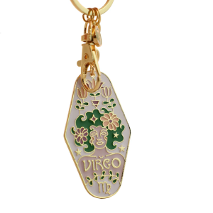 Enamel Coated Keychain Animal Charm Gift Tarnish Resistant Finish Backpack Hanging Pendant For Birthday Celebration