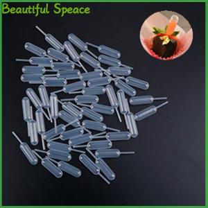 Beautiful 100pcs Plastic Squeeze 4ml Transfer Dropper Disposable Pipettes For Cupcake
