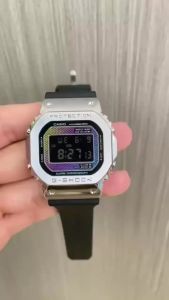 Casio/Outlet G Sports GM-5600RW-1 Sports Digital Men Women Watch Jam Tangan Lelaki Wanita Perempuan