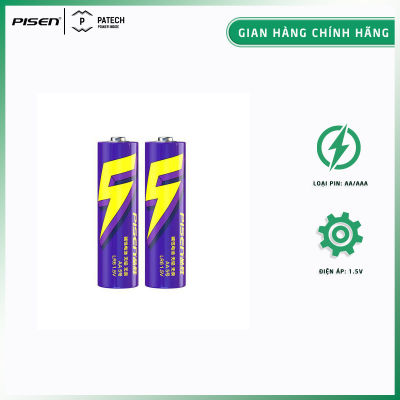 [Nhập LAZSOCIAL giảm 10% đơn từ 99K tối đa 50K] Pin PISEN AA5 / AAA7 LR6 1.5V Purple gold, Super Heavy không chì, không thủy ngân,không chảy nước, an toàn, hàng chính hãng