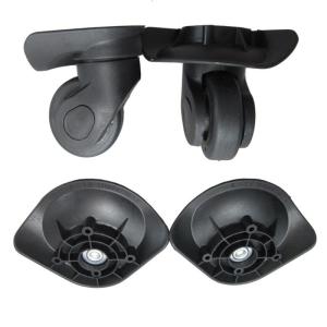 1 cặp A19 vali hành lý phổ 360 độ xoay bánh xe phụ kiện sửa chữa bánh xe đẩy phụ tùng cho phụ nữ người đàn ông