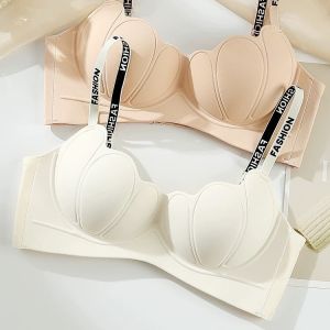 Seamless Bra Fake Wire Smooth Invisible Soft Breathable Daily Wear Bra