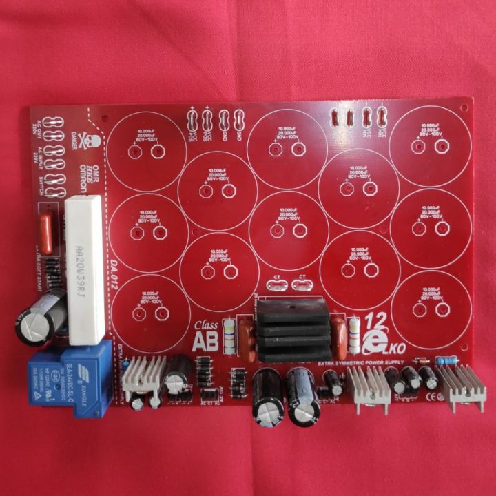 kit psu isi 12 elko psu 12 elko class AB + PSU simetris + PSU kipas