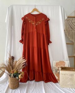 ARUNA DRESS - DRESS WANITA - PAKAIAN MUSLIM - BAJU GAMIS