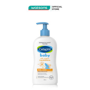 Sữa Dưỡng Da Trẻ Em Cetaphil Baby Daily Lotion With Organic Calendula Tinh Chất Hoa Cúc 400ml
