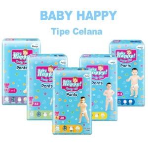 BABY HAPPY PANTS size S38 M32 L28 XL 26 paket Promo