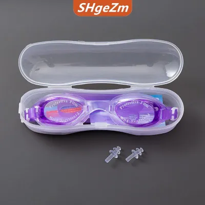 [COD] SHgeZm SPORTS Không thấm nước chống sương mù bơi lội Kính UV trẻ em Chuyên Nghiệp Màu ống kính trẻ em Kính Bơi Kính