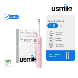 usmile Y1S Sonic Electric Toothbrush | Effective Plaque Removal | 365 Days Battery Life | USB Type-C | 2-Mins Timer