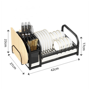 Rack Rak Pinggan Auto Drainer Tray Dish Drying Rack Stainless Steel Kitchen Organizer Single Layer Bowls And Dishes Storage Cupboards Dish Racks In The Kitchen Drain Racks Kitchen Utensils Stainless Steel Adjustable Sink Dish Rack/O15