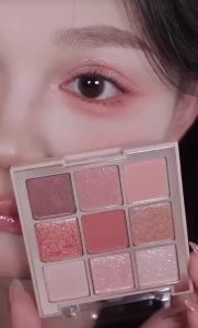 Bảng Phấn Mắt 9 Màu: Mờ Nhũ Kim Tuyến Tông Màu Đất Xanh Dương Tím Khói Phong Cách Thời Trang Có Thể Dùng Làm Quà Tặng.