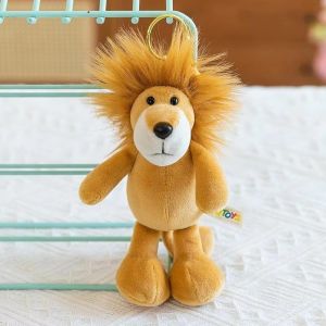 MADEWITH Cartoon Plush Keychain 15CM Soft Plush Stuffed Toy Pendant Adorable Pendant Style Soft Toy Keychain for Kids Girls