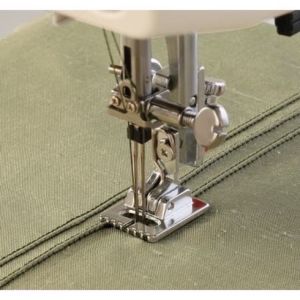 Sepatu Menjahit Timbul ATAU Jarum Kembar Grooves 7 Pintuck Offnaisel Mesin Jahit Portable