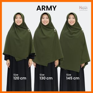 Jilbab Segiempat Kerudung SekoKhakilah / Kerudung Persegi Polos Tebal / Hijab Segiempat Polos by Hijab Hayuri