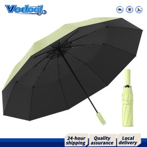 【Fast delivery】 Premium Sun Rain Umbrella with Automatic Reverse Folding 16 Ribs Windproof Durable Compact Design