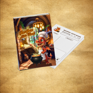 สมุดปกแข็งโน๊ตจดสูตรอาหาร สมุดปกแข็งบันทึกสูตรอาหาร สมุดเขียนสูตรอาหาร มีทั้งกันน้ำและไม่กันน้ำผิวด้าน