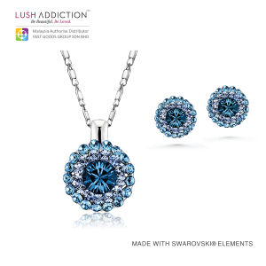 LUSH Cloris Necklace [By FGG] [Crystal from Swarovski]