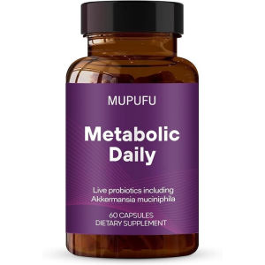 Metabolic Daily - Multi-Strain Probiotic with Akkermansia Muciniphila to Metaboli and Sustain Energy Levels - for Women and Men - 0 Capsules (1)