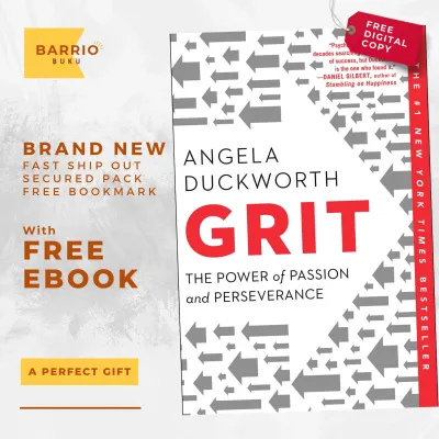 Grit: The Power of Passion and Perseverance by Angela Duckworth - with free digital copy/Ebook