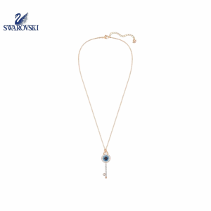 SWAROVSKI necklace SWAROVSKI Devil Eye Key Pendant Necklace Crystal Element Women Necklace Valentines Day gift womens gift with gift box birthday gift