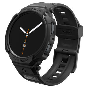 Spigen Samsung Watch 9 / Samsung Watch 8 Case (44mm) Rugged Armor Pro Galaxy Watch Strap Watch Band