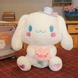 New Cinnamoroll Plush Toys Giant Plushie Soft Stuffed Doll SANRIO Room Decor Hello  Accessories Cute Anime Peluche