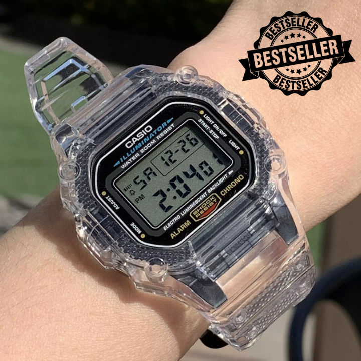 Casio watch silicone strap sale