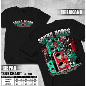 Casual Original SOUND HOREG Cool Motif T-Shirt - Cool Short Sleeve MenS And WomenS T-Shirt Cotton  Comfortable To Wear