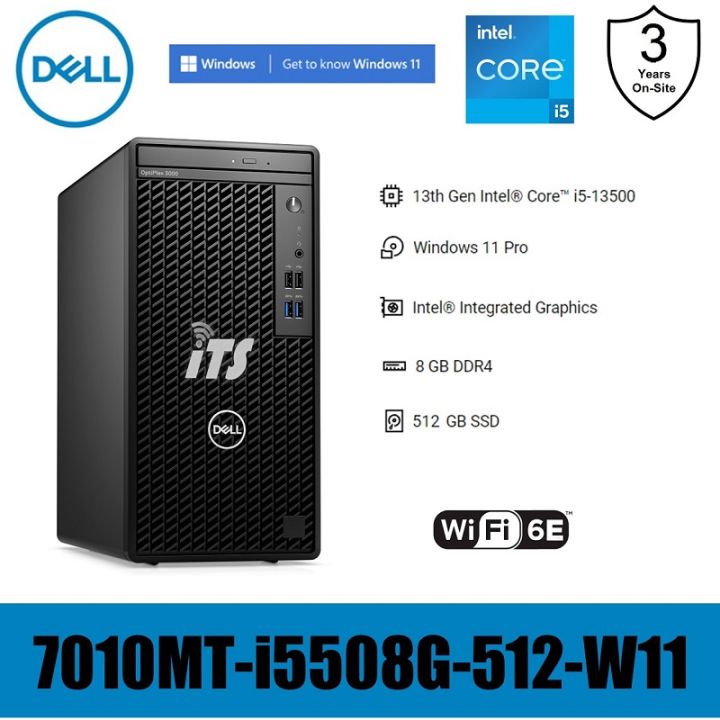 DELL OptiPlex 7010 Intel&reg; Core&trade; I5 I5-13500T 16 GB DDR4-SDRAM 256