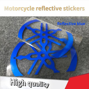 2 Pcs Reflective Motorcycle Stickers Decals Logo Accessories For Yamaha Tmax 530 560 500 Nmax 125 155 Xmax 300 Mt09 Mt07 R1 R3