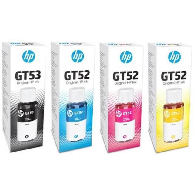 Tinta HP GT53 GT52 Tinta Printer HP GT 5810 GT 5820 Botol Baru Lazada