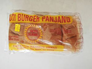 Roti Burger Panjang - Hot Dog (Roti Suria - pack of 8)