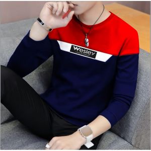 Promo Sweater Keren Kaos Pria Distro Wesley Crewneck Cowok Trendy Sweatshirt Elegan Sweter Kekinian