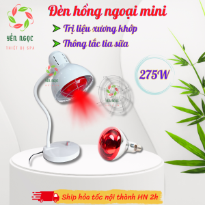 Đèn hồng ngoại 275W dùng trị liệu sưởi ấm điều chỉnh được cường độ