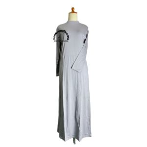Gamis Polos Lengan Panjang Muslimah