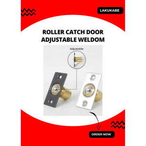 Roller Catch Door Adjust Latch Mata Ayam Penahan Pintu Pelor Weldom