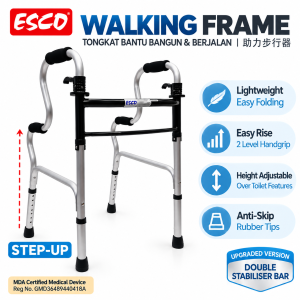Esco Step-up Walking Frame/ 2 Level Walking frame
