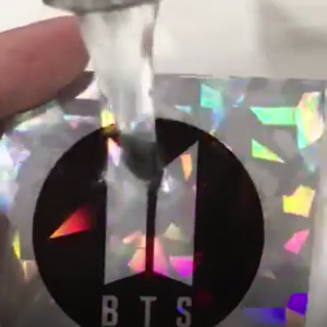 5 / 10 / 20 Sheets A4 Printable Vinyl Sticker Holographic Waterproof for Inkjet 135 gsm