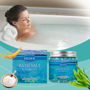 EELHOE Bath Salt Sea Breeze Gentle cleansing smooth and tender skin moisturizing refreshing and non-greasy skin care bath sea salt Body Scrub Exfoliation