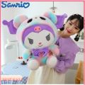 Boneka Sanrio Kuromi Pelangi Melody Cinamorol Ukuran 40 Cm Bahan halus dan lembut. 