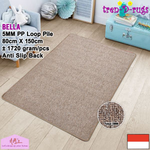 Tren-D-rugs Karpet polos alas duduk lantai ruang tamu tidur minimalis anti slip 80 cm x 150 cm - NMs