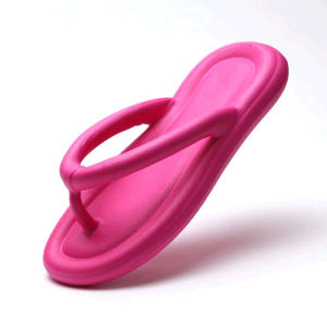 [Free Shipping] Candy-colored womens summer fashion non-slip flat beach flip-flops for couples on vacation