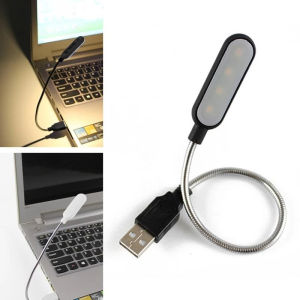 Đèn Ngủ Có Thể Uốn Cong USB Tiện Dụng Đèn LED Để Bàn Đọc Sách Mini