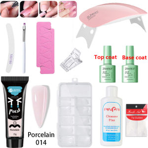 JOSLOVE Poly Gel Nail Extension Set 11PCS/SET 26 Colors Nails Extension Set Kit