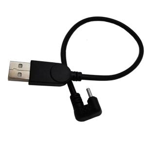 USB A to 180° Bend Type C Male Data Power Cable 20W Quick Charging and Fast Speed Transfer for Tablets Phones 11.81inch