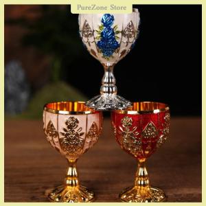 [PureZone] 30ML Retro Creative Small Beverage Wine Cup European Style Home Bar