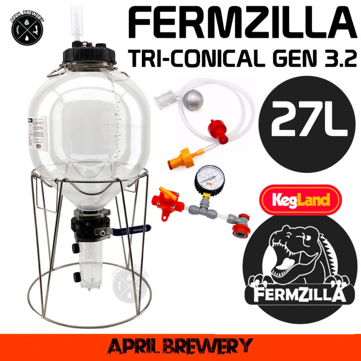 FermZilla 27L Tri Conical Starter Kit Gen 3.2