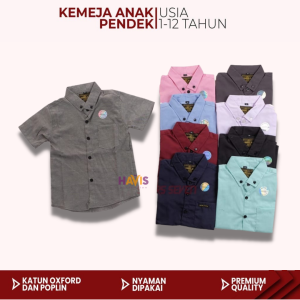 KOLEKSI ORIGINAL HAVIS: Baju Kemeja Anak Laki-laki Import 1-12 Tahun